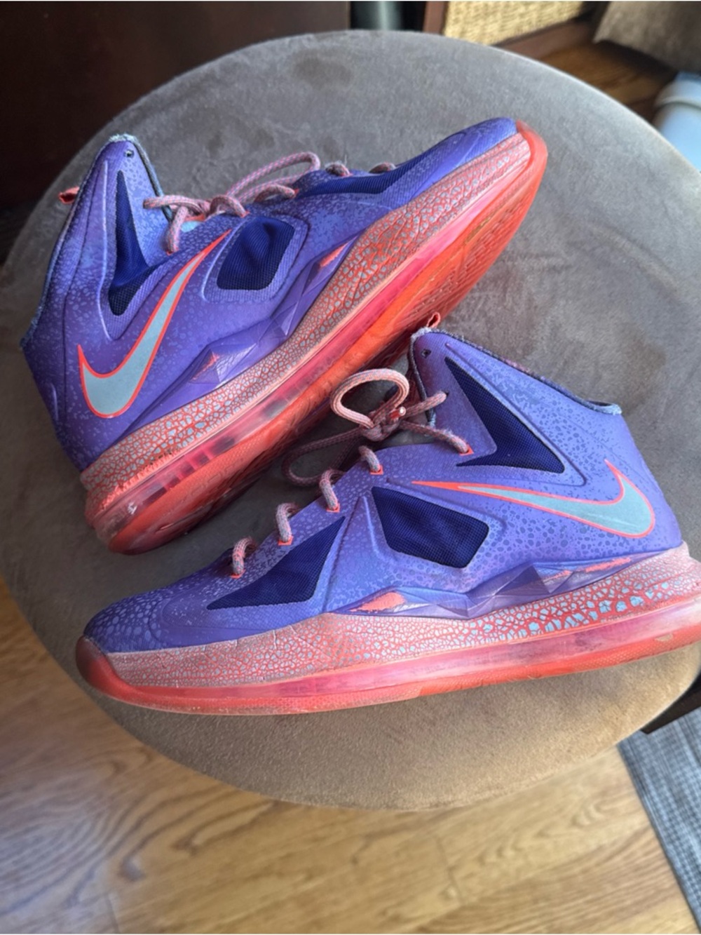 Nike LEBRON 10 All Star Area 72 Extraterrestrial AS Youth Size 7Y GUC